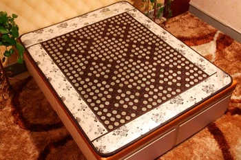 Hottest!! Good Tourmaline Cushion Jade Heat Bed Mat for Home Use Health Care Jade Cushion with PU Leather Size: 1.2X1.9M
Hottest!! Good Tourmaline Cushion Jade Heat Bed Mat for Home Use Health Care Jade Cushion with PU Leather Size: 1.2X1.9M