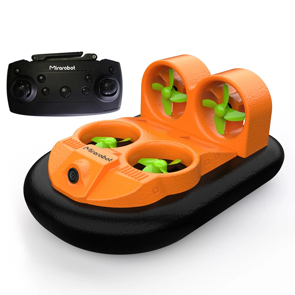 Mini RC Boat GV160 LED EPP 2.4G High Speed Ground Effect Amphibious Anti-crashed Micro RC Boat Vehicle Hovercraft
Mini RC Boat GV160 LED EPP 2.4G High Speed Ground Effect Amphibious Anti-crashed Micro RC Boat Vehicle Hovercraft