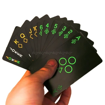 Black Luminous Fluorescent Poker Cards Playing Card Glow In The Dark Bar Party KTV Night Luminous Collection Special Poker N20
Black Luminous Fluorescent Poker Cards Playing Card Glow In The Dark Bar Party KTV Night Luminous Collection Special Poker N20
