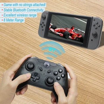 Bluetooth Wireless Pro Controller For Switch Gamepad For Switch Console Joystick For Nintend For PC/Win7/8/10
Bluetooth Wireless Pro Controller For Switch Gamepad For Switch Console Joystick For Nintend For PC/Win7/8/10