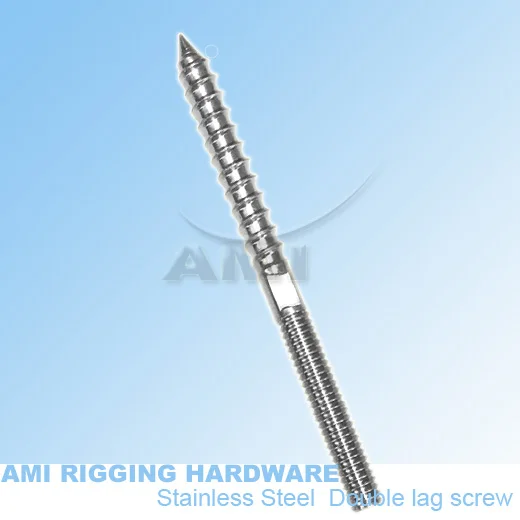 M8 Right, 8mm Right, Double thread Lag screw, B09, stainless steel 316, deck railing, cable railing , architectural hardware
M8 Right, 8mm Right, Double thread Lag screw, B09, stainless steel 316, deck railing, cable railing , architectural hardware