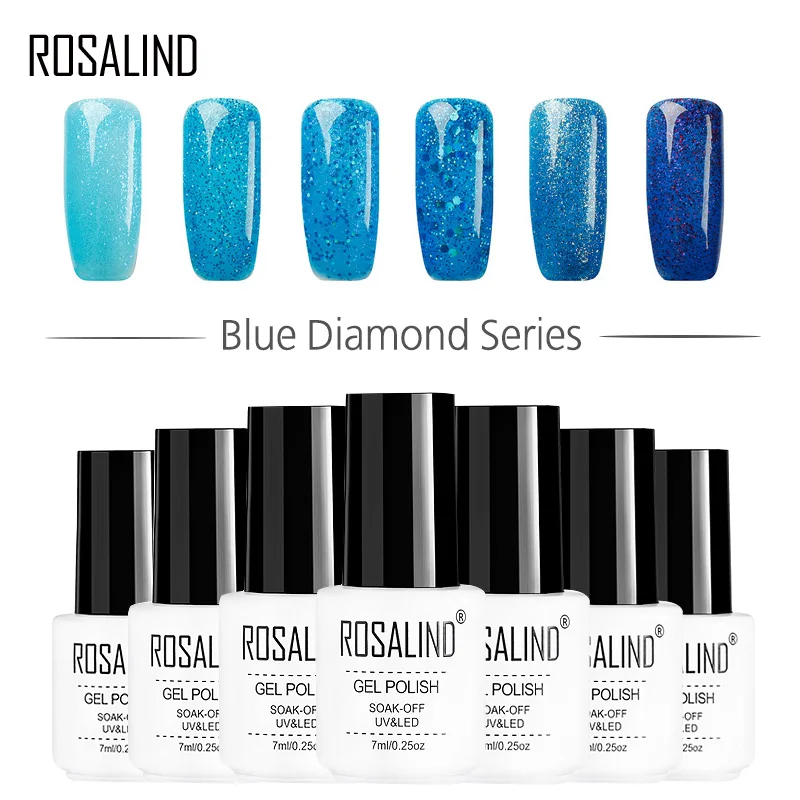 ROSALIND Gel 1S 7ml Color Nail Polish Set Blue Colors Soak Off UV Nail lacquer Beauty Manicure Semi Permanent Gel varnish
ROSALIND Gel 1S 7ml Color Nail Polish Set Blue Colors Soak Off UV Nail lacquer Beauty Manicure Semi Permanent Gel varnish