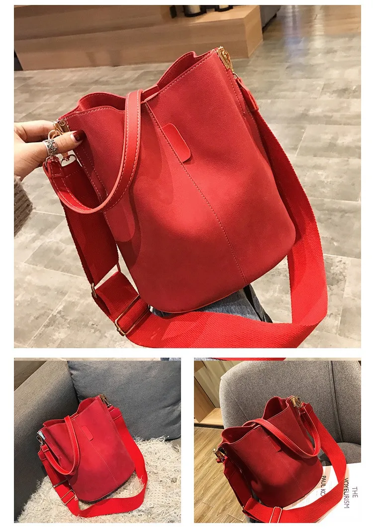 Women Shoulder Bag large capacity Matte PU Leather lady handbag Luxury Designer