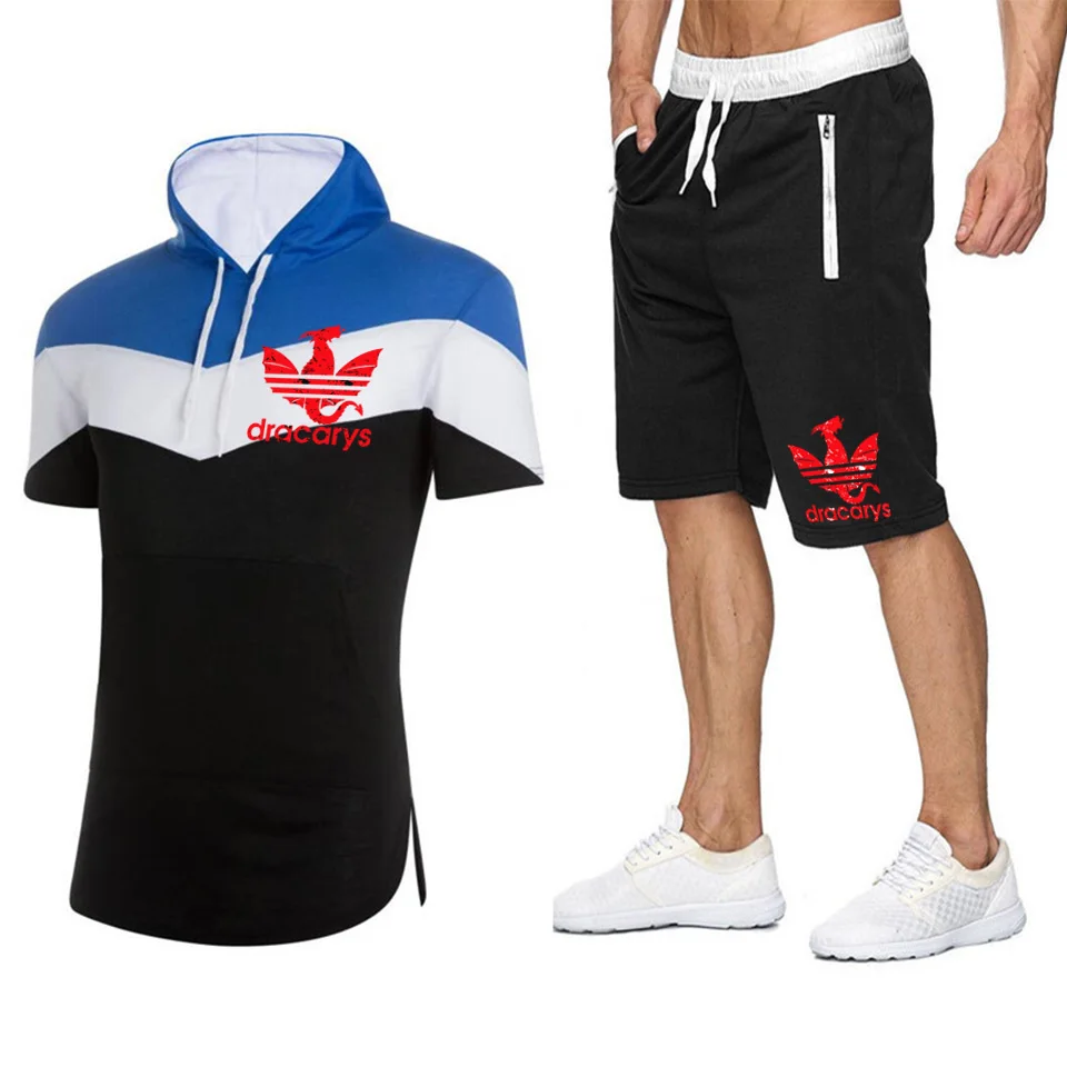2019 Game of Thrones Dracarys print Harajuku Sportswear+trend sports Shorts Sport Suit motion Men Short sleeve hoodies+pants set
2019 Game of Thrones Dracarys print Harajuku Sportswear+trend sports Shorts Sport Suit motion Men Short sleeve hoodies+pants set