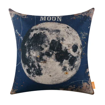 LINKWELL 18x18 inches Pillow Case Burlap Cushion Cover Vintage Blue Moon Planet Brown Blue Natural Satellite Science Student
LINKWELL 18x18 inches Pillow Case Burlap Cushion Cover Vintage Blue Moon Planet Brown Blue Natural Satellite Science Student