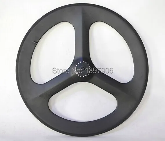 UD /matt 700c carbon fibre tri-spokes /3-spoke carbon Rear clincher wheel for track bicycle with fixed gear
UD /matt 700c carbon fibre tri-spokes /3-spoke carbon Rear clincher wheel for track bicycle with fixed gear