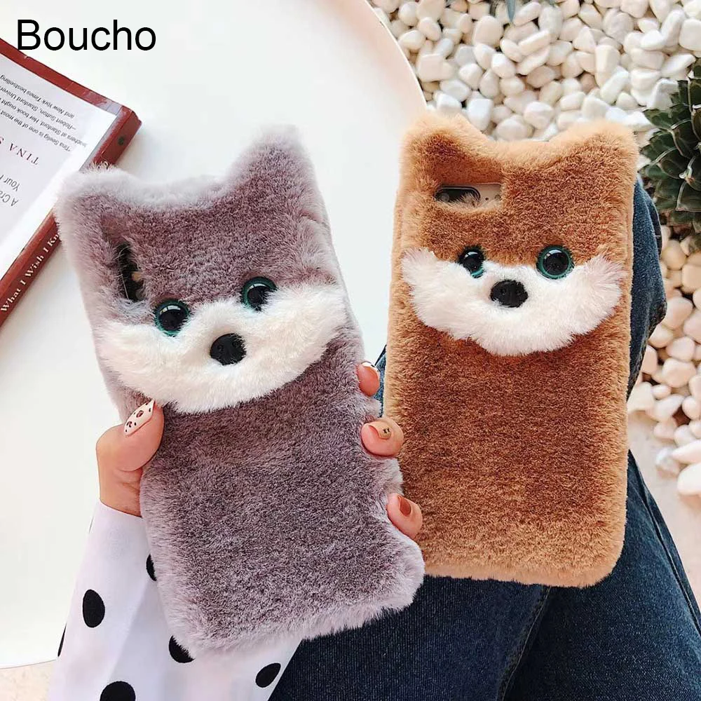 Boucho Case for iPhone XS Max X XR Cases 3D Rabbit Ears Furry fluffy Teddy Dog Cat Warm Case for iPhone 6 6S 7 8 Plus Phone Case
Boucho Case for iPhone XS Max X XR Cases 3D Rabbit Ears Furry fluffy Teddy Dog Cat Warm Case for iPhone 6 6S 7 8 Plus Phone Case