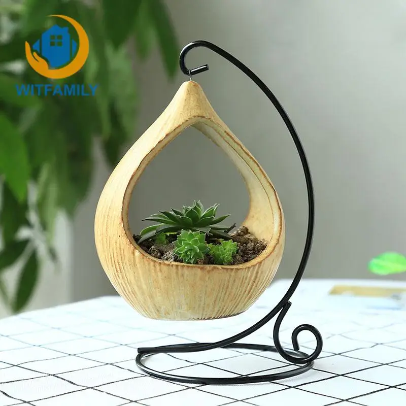 Ornament Metal Stand Plant Ceramic Hanging Levitating Flower Pot Bonsai Decorate Balcony Mini Garden Pot Planter Box Container
Ornament Metal Stand Plant Ceramic Hanging Levitating Flower Pot Bonsai Decorate Balcony Mini Garden Pot Planter Box Container