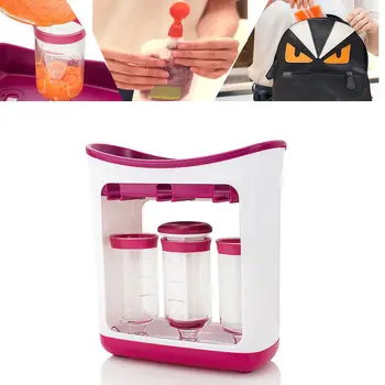 Wholesale Squeeze Juice Station Baby Food Organination Storage Containers Baby Food Maker Set Fruit Puree Packing Machine
Wholesale Squeeze Juice Station Baby Food Organination Storage Containers Baby Food Maker Set Fruit Puree Packing Machine