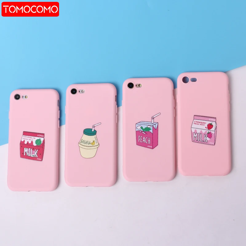 For 8 8Plus X 7 7Plus XS Max Strawberry Watermelon Banana Juice Milk Soft Silicone Matte Case Funda Coque For iPhone 11 6 6S 5
For 8 8Plus X 7 7Plus XS Max Strawberry Watermelon Banana Juice Milk Soft Silicone Matte Case Funda Coque For iPhone 11 6 6S 5