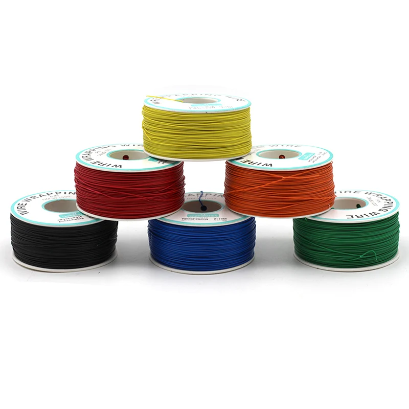 AWG30 Wrapping Wire Single Strand Copper Cable Ok Wire Electrical Wire for Laptop Motherboard PCB Solder PVC insulation
AWG30 Wrapping Wire Single Strand Copper Cable Ok Wire Electrical Wire for Laptop Motherboard PCB Solder PVC insulation