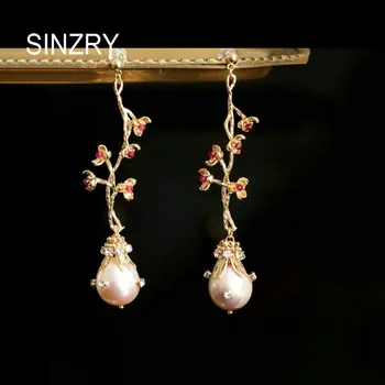 SINZRY orignal handmade elegant rhinestone simulated pearl baroque stylish vintage lady drop earrings
SINZRY orignal handmade elegant rhinestone simulated pearl baroque stylish vintage lady drop earrings