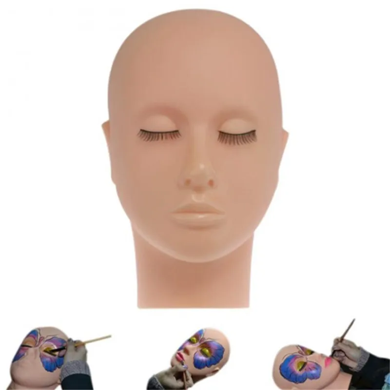 1PC High Quality Mannequin Flat Head Silicone Practice False Eyelash Extensions Make Up Model Make Up Training Tool
1PC High Quality Mannequin Flat Head Silicone Practice False Eyelash Extensions Make Up Model Make Up Training Tool