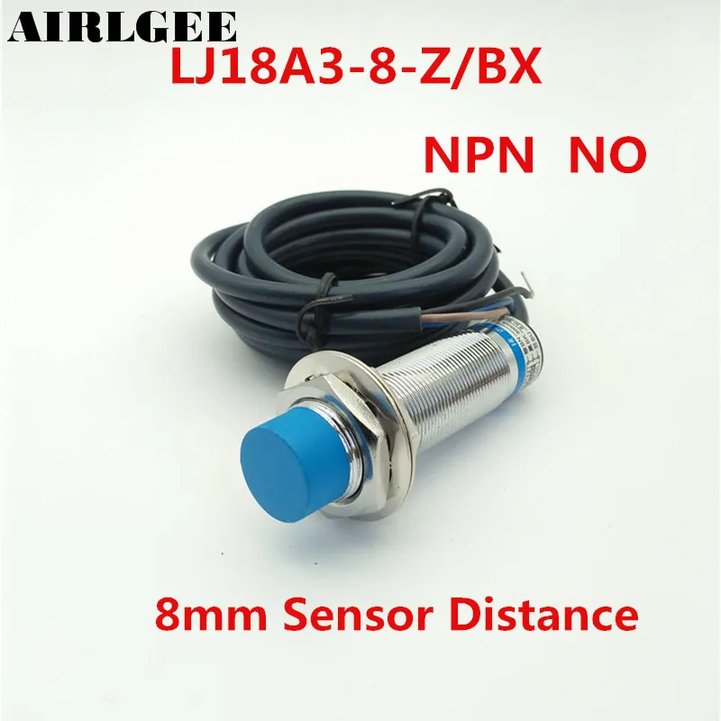 LJ18A3-8-Z/BX NPN NO 8mm Detect Distance Approach Inductive Proximity Sensor Switch DC 6-36V
LJ18A3-8-Z/BX NPN NO 8mm Detect Distance Approach Inductive Proximity Sensor Switch DC 6-36V