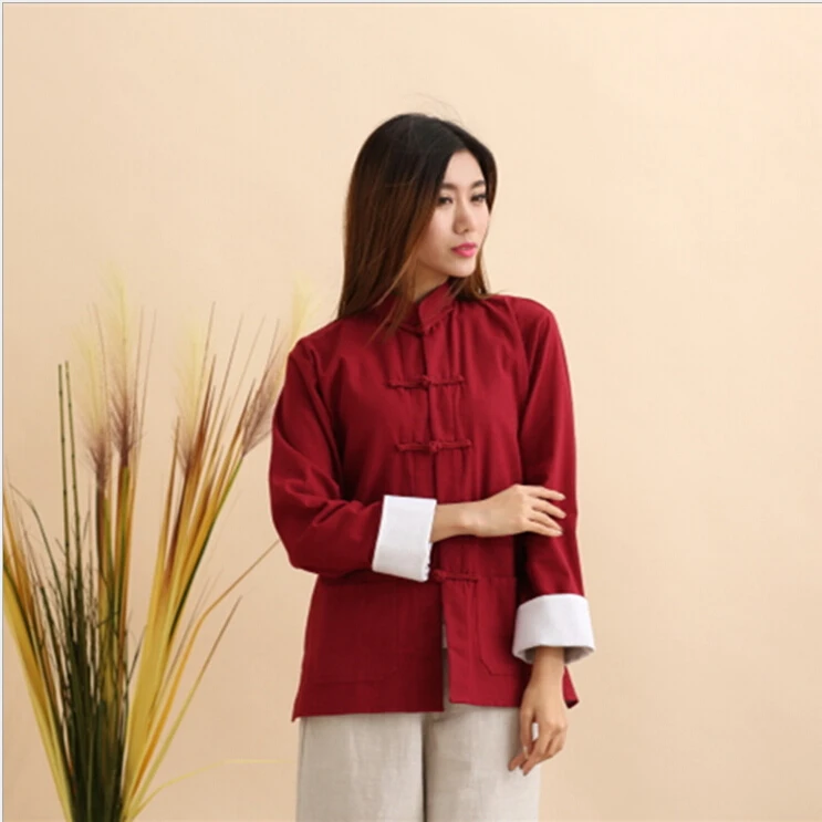 Vintage Traditional Chinese Style Women jacket coat cotton linen Kung Fu Coat Outerwear overcoat shell outer garment
Vintage Traditional Chinese Style Women jacket coat cotton linen Kung Fu Coat Outerwear overcoat shell outer garment