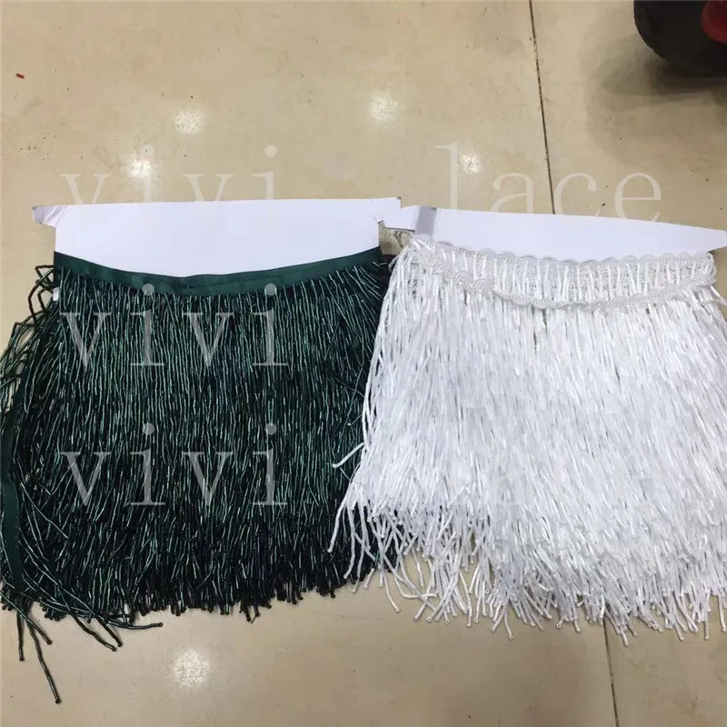 yy045 new 5 yards green/offwhite beads ribbon tassel fringe 15 cm width for decoration dress/fashion designer
yy045 new 5 yards green/offwhite beads ribbon tassel fringe 15 cm width for decoration dress/fashion designer