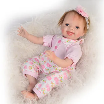 Bebes Reborn Dolls toys 22"55cm soft silicone reborn baby dolls Bebe realistic rebon girl princess alive newborn dolls gift
Bebes Reborn Dolls toys 22"55cm soft silicone reborn baby dolls Bebe realistic rebon girl princess alive newborn dolls gift