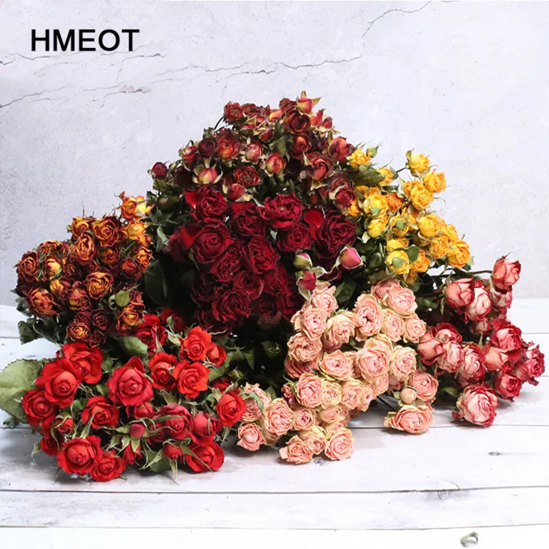 Natural dried flower rose bouquet wedding Christmas family party environment beautification home decoration flower arrangement
Natural dried flower rose bouquet wedding Christmas family party environment beautification home decoration flower arrangement