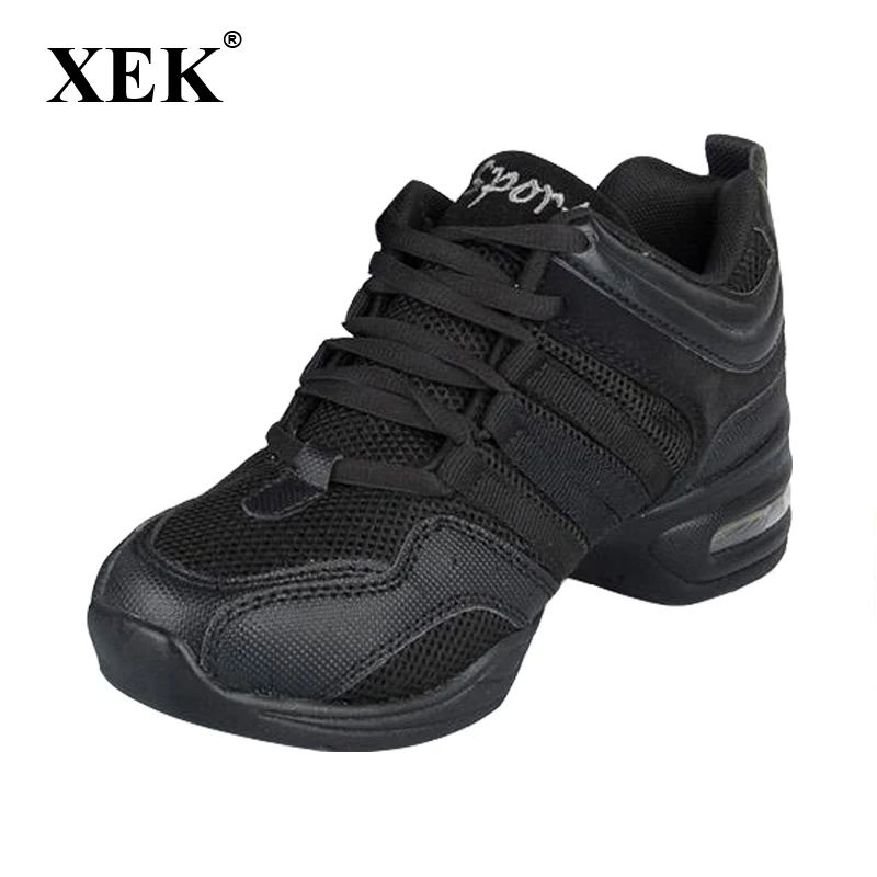 Image New 2015 Dance Shoes For Girls Sports Soft Outsole Breath  women Practice Shoes Modern Jazz Dance Shoes Sneakers Plus size 41 42