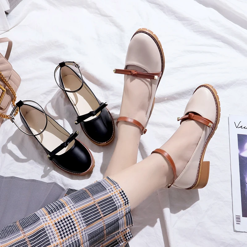 Harajuku Japanese wild shallow mouth single shoes 2018 new British retro small leather shoes simple fashion flat women shoes
Harajuku Japanese wild shallow mouth single shoes 2018 new British retro small leather shoes simple fashion flat women shoes