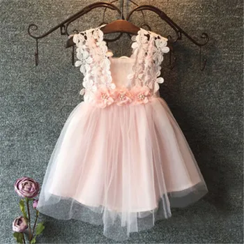 Girls Summer Lace Dress High Quality Sleeveless Princess Dress Tulle Flower Backless Mesh Pleated Party Dress
Girls Summer Lace Dress High Quality Sleeveless Princess Dress Tulle Flower Backless Mesh Pleated Party Dress