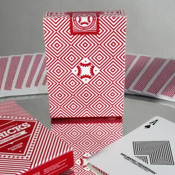 1Pcs MECHANIC Optricks Red Playing Cards Poker Size Deck USPCC Custom Limited Edition New Sealed Magic Props Magia Deck Tricks
1Pcs MECHANIC Optricks Red Playing Cards Poker Size Deck USPCC Custom Limited Edition New Sealed Magic Props Magia Deck Tricks