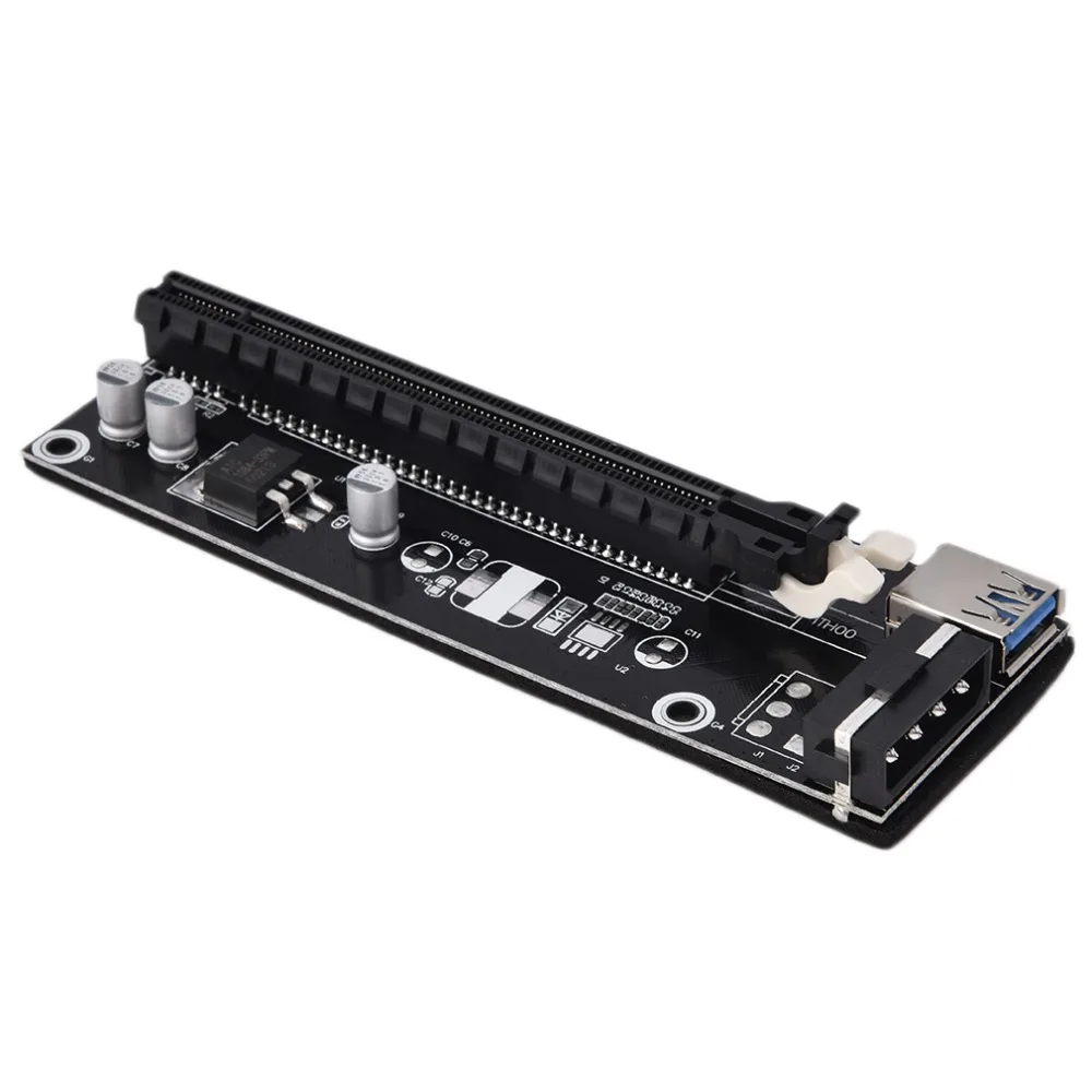 NEW PCI-Express PCI-E 16X Extender Riser Karte USB 3.0 SATA 15P-4Pin Adapter In stock!
NEW PCI-Express PCI-E 16X Extender Riser Karte USB 3.0 SATA 15P-4Pin Adapter In stock!