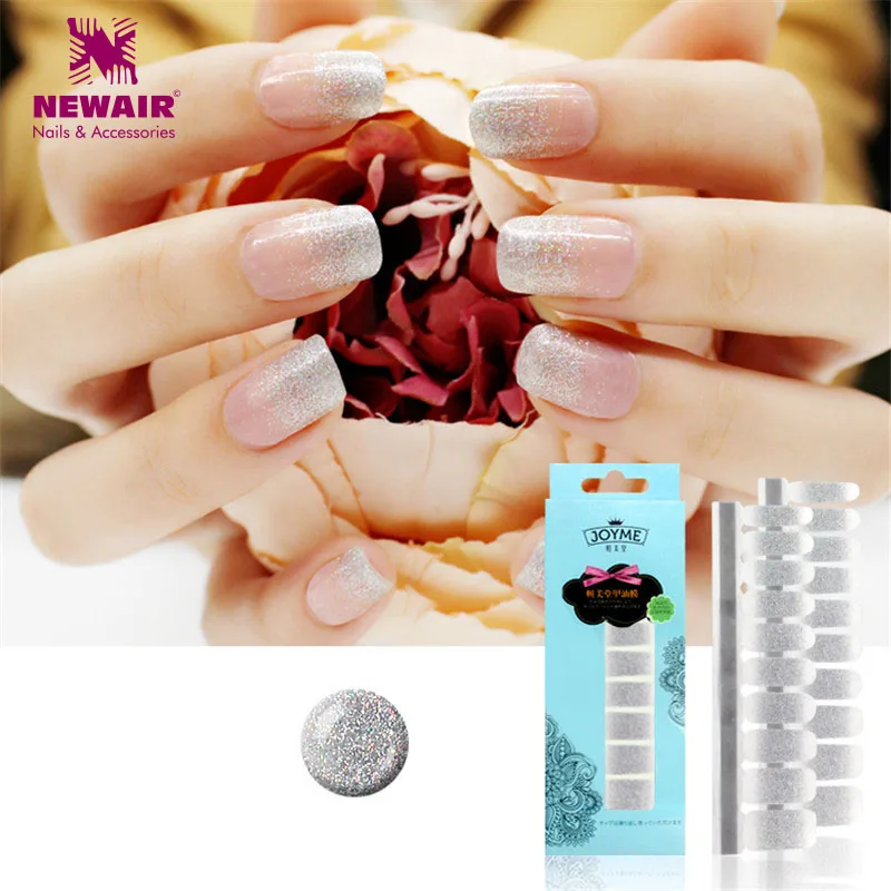 100% Glitter Nail Power Polish Strips Warp 20PCS Nail Foil Sticker Women DIY Manicure Beauty Nail Art
100% Glitter Nail Power Polish Strips Warp 20PCS Nail Foil Sticker Women DIY Manicure Beauty Nail Art