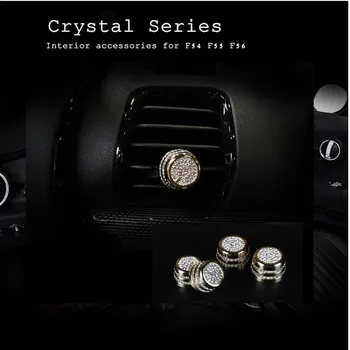 NEW! Luxury 4pcs/set Crystal car air outlet switch accessories For mini f56 cooper s F55 f54 accessories
NEW! Luxury 4pcs/set Crystal car air outlet switch accessories For mini f56 cooper s F55 f54 accessories