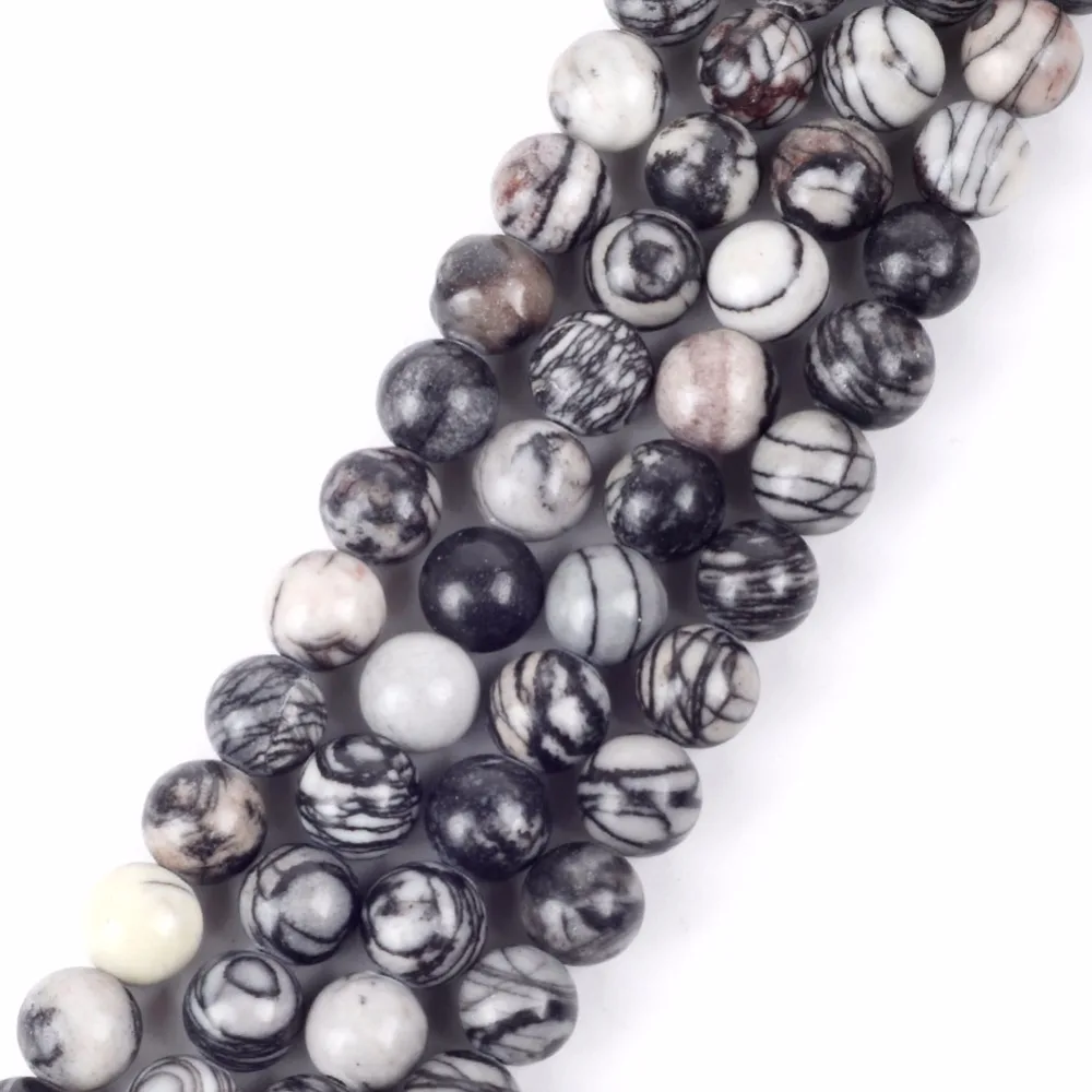 Free Shipping Black Web Jaspers Natural Stone Beads Minerals Loose Beads For Jewelry Making Diy Bracelet Necklace 15" Strand
Free Shipping Black Web Jaspers Natural Stone Beads Minerals Loose Beads For Jewelry Making Diy Bracelet Necklace 15" Strand