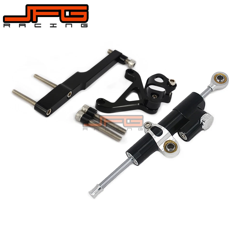 CNC Steering Damper Stabilizer Linear Reversed Safety Control & Adapter Bracket For HONDA CB1000R 2008 2009 2010 2011-2016
CNC Steering Damper Stabilizer Linear Reversed Safety Control & Adapter Bracket For HONDA CB1000R 2008 2009 2010 2011-2016