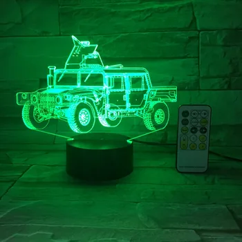 Military Truck Car 3D Optical Illusion Table Light Mood Lamp Touch Remote Control 7 Colors Home Light Novelty Gifts Drop Shippin 
Military Truck Car 3D Optical Illusion Table Light Mood Lamp Touch Remote Control 7 Colors Home Light Novelty Gifts Drop Shippin
