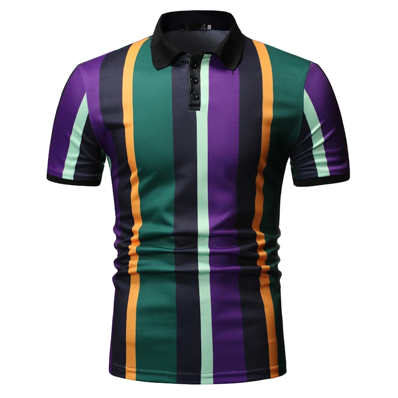 New Arrive Male Polo Casual Business Men Polos Slim Fit Striped Turn-dwon Collar Polo Shirt Men
New Arrive Male Polo Casual Business Men Polos Slim Fit Striped Turn-dwon Collar Polo Shirt Men