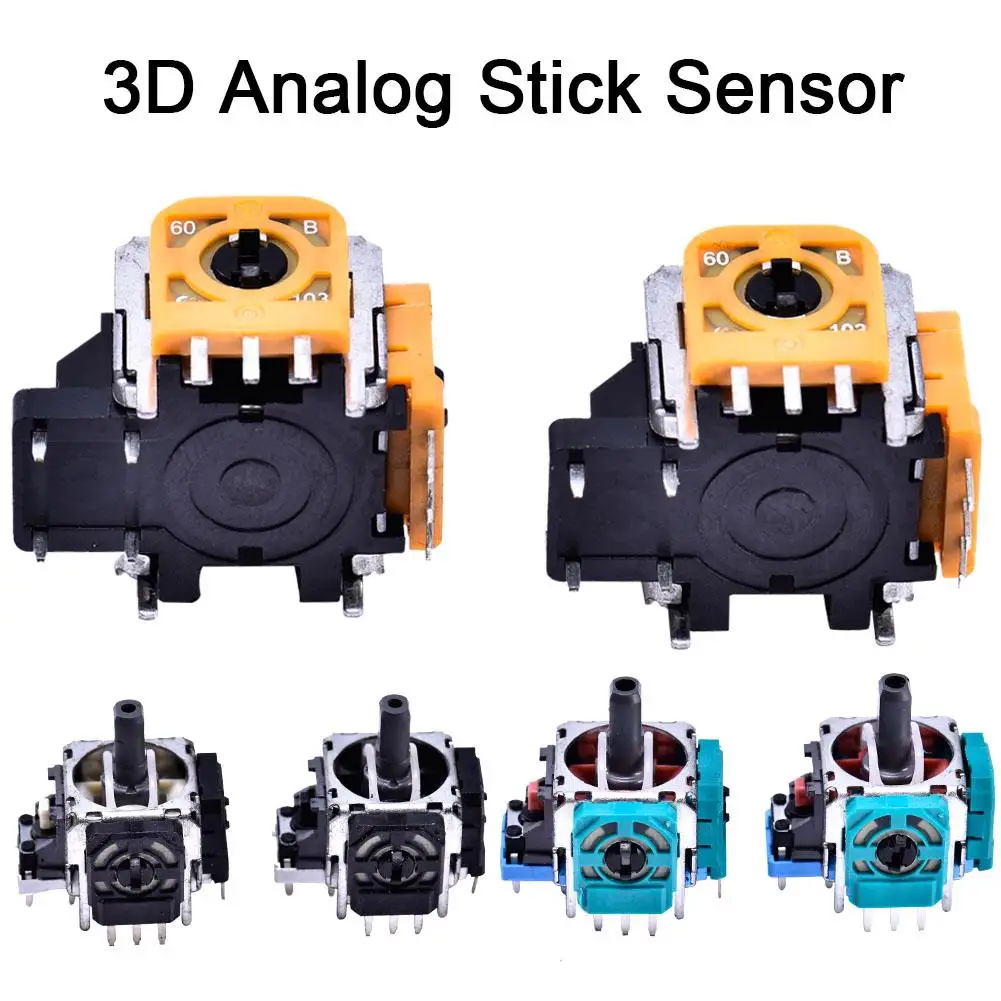 Joystick 3D Analog Stick Sensor 3D Steering Remote Sensing Assembly Analog Stick Sensor 2pcs/Lot for PS4 Controller
Joystick 3D Analog Stick Sensor 3D Steering Remote Sensing Assembly Analog Stick Sensor 2pcs/Lot for PS4 Controller