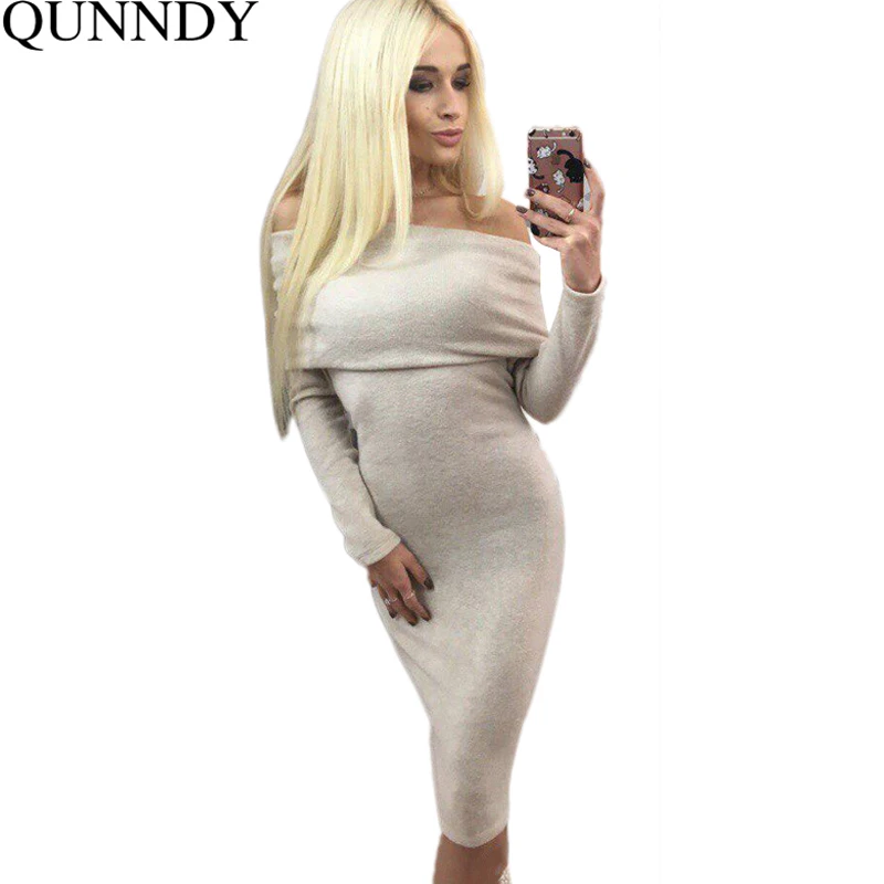 Fashion 2016 Women Autumn Winter Dresses Ukraine Elegant Off Shoulder Sexy Work Office Dress Casual Bodycon Dress Vestidos Robe
Fashion 2016 Women Autumn Winter Dresses Ukraine Elegant Off Shoulder Sexy Work Office Dress Casual Bodycon Dress Vestidos Robe