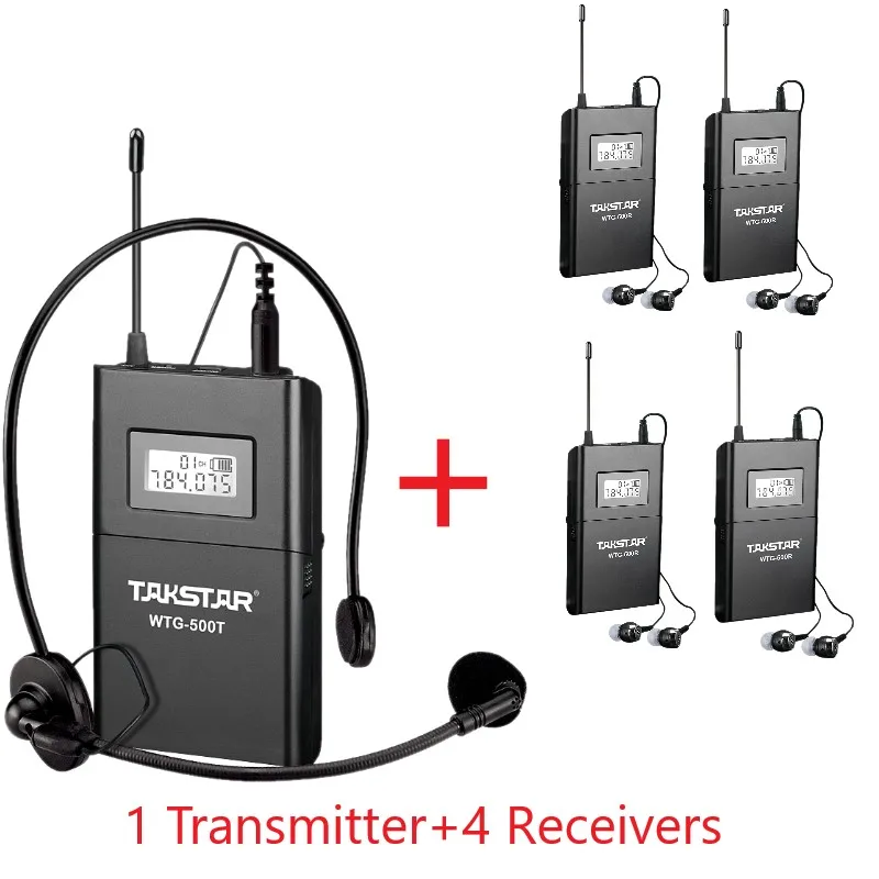 100% Original Brand New Takstar WTG500/WTG-500 Wireless Acoustic Transmission System for Tourist guide/Teaching 4 Receivers
100% Original Brand New Takstar WTG500/WTG-500 Wireless Acoustic Transmission System for Tourist guide/Teaching 4 Receivers
