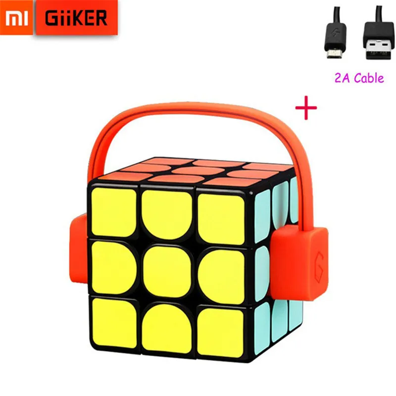 Xiaomi mijia Giiker super smart cube App remote comntrol Professional Magic Cube Puzzles Colorful Educational Toys For man,women
Xiaomi mijia Giiker super smart cube App remote comntrol Professional Magic Cube Puzzles Colorful Educational Toys For man,women