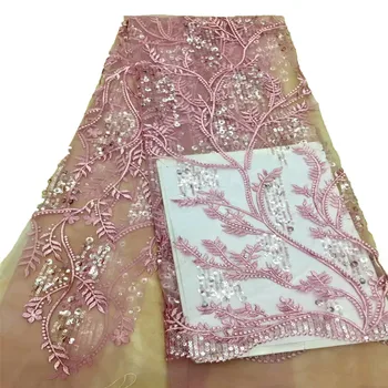 Latest French 2018 Mesh Lace Fabric with sequins African sequin lace fabric with High Quality for party dress HJ706-2
Latest French 2018 Mesh Lace Fabric with sequins African sequin lace fabric with High Quality for party dress HJ706-2
