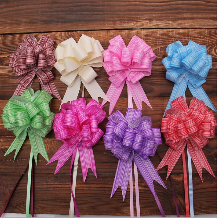 60 Pcs Creative 3cm PP Pull Bow Ribbon for Gift Flower Bowknot Gift Packing DIY Party Wedding Car Room Decoration 8 Colors
60 Pcs Creative 3cm PP Pull Bow Ribbon for Gift Flower Bowknot Gift Packing DIY Party Wedding Car Room Decoration 8 Colors