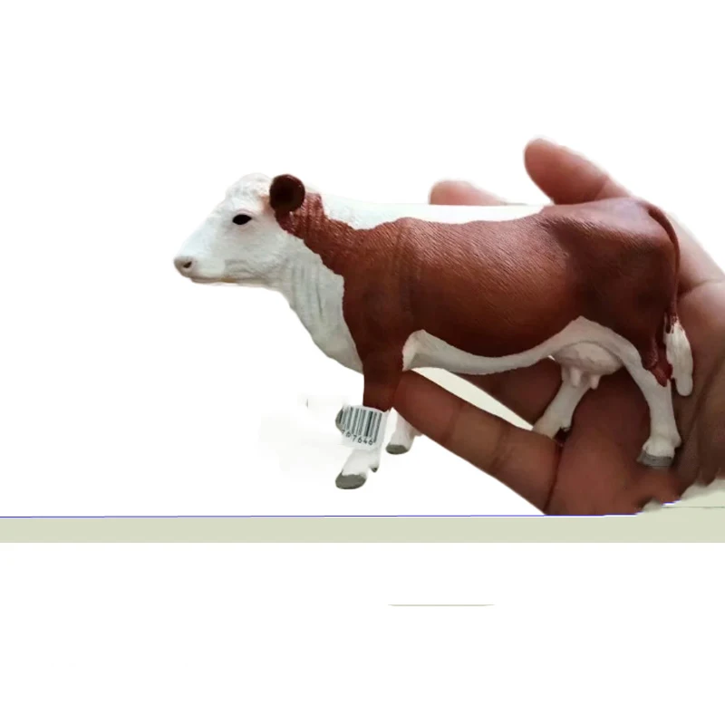 14cm Hereford Female Cow PVC Animal Models Figures Simulational Educational Tools
14cm Hereford Female Cow PVC Animal Models Figures Simulational Educational Tools