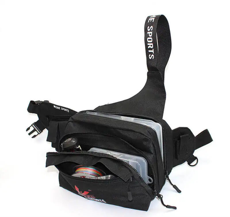 Fishing Waist Tackle Bag Waterproof Pack Case Storage Waist Shoulder Reel Lure Fanny Bag Pack 30*14*17cm Saltwater Freshwater
Fishing Waist Tackle Bag Waterproof Pack Case Storage Waist Shoulder Reel Lure Fanny Bag Pack 30*14*17cm Saltwater Freshwater