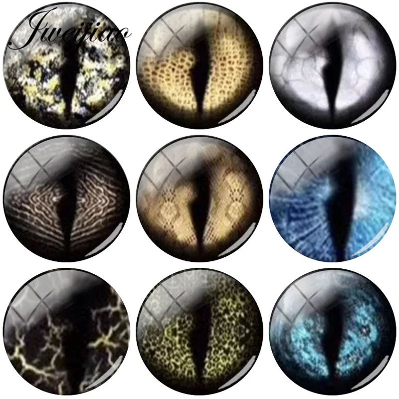JWEIJIAO 5pcs/ lot Animal Eyes Eyeball Patterns DIY Glass Cabochon Dome & Round Gems Pictures Accessories for Bracelet Necklace
JWEIJIAO 5pcs/ lot Animal Eyes Eyeball Patterns DIY Glass Cabochon Dome & Round Gems Pictures Accessories for Bracelet Necklace