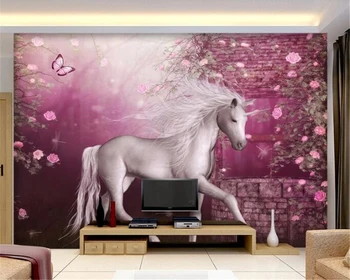 beibehang papier peint wallpaper for walls 3 d Fashion European pastoral unicorn Prince Charming wallpaper TV background
beibehang papier peint wallpaper for walls 3 d Fashion European pastoral unicorn Prince Charming wallpaper TV background