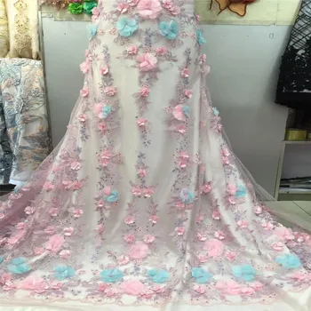 HFX White Wedding Dress Lace Fabric, 3D Chiffon Flowers Nail Bead High End European Lace Fabric Free Shipping X169-2
HFX White Wedding Dress Lace Fabric, 3D Chiffon Flowers Nail Bead High End European Lace Fabric Free Shipping X169-2