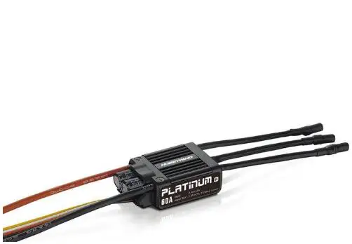 HobbyWing Platinum 60A V4 ESC (3S-6S) for 450-480 Class Heli (Propeller: 325-360mm)
HobbyWing Platinum 60A V4 ESC (3S-6S) for 450-480 Class Heli (Propeller: 325-360mm)