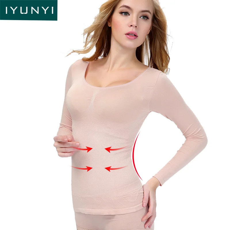 IYUNYI Women Winter Warm Tops Underwear Ladies Thermal Underwear Tops Corset Women Body Shapers Slim Breathe Thermal Shapewear
IYUNYI Women Winter Warm Tops Underwear Ladies Thermal Underwear Tops Corset Women Body Shapers Slim Breathe Thermal Shapewear