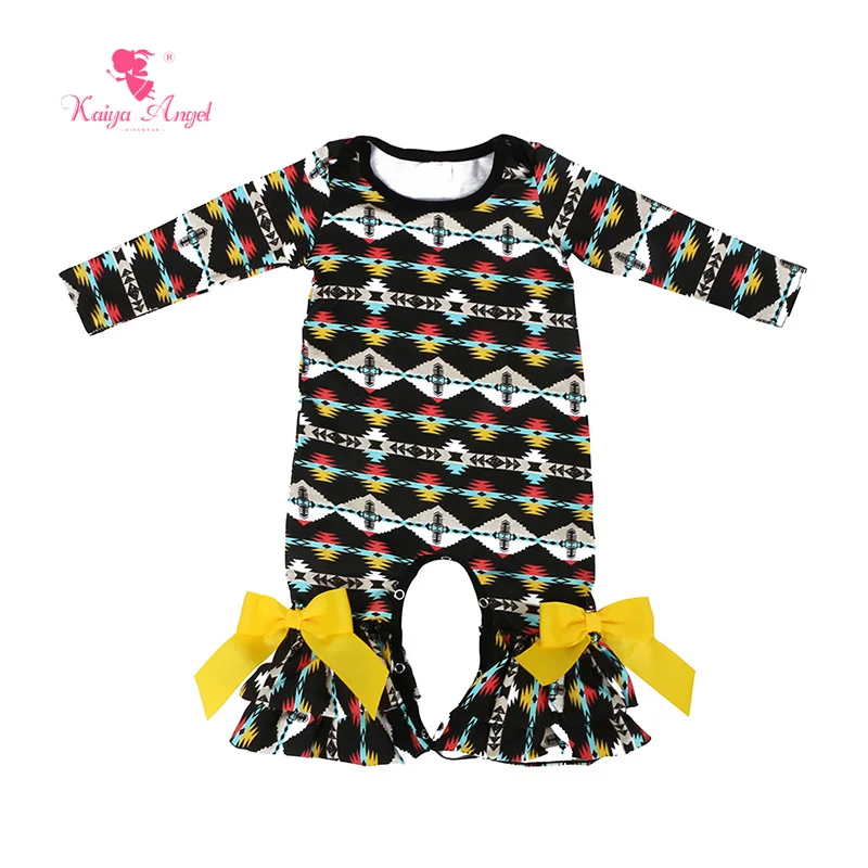 Kaiya Angel Fall Winter Cotton Romper Long Sleeve 2017 Newborn Baby Girls Clothes Ruffles Yellow Bow Baby Romper clothes autumn
Kaiya Angel Fall Winter Cotton Romper Long Sleeve 2017 Newborn Baby Girls Clothes Ruffles Yellow Bow Baby Romper clothes autumn