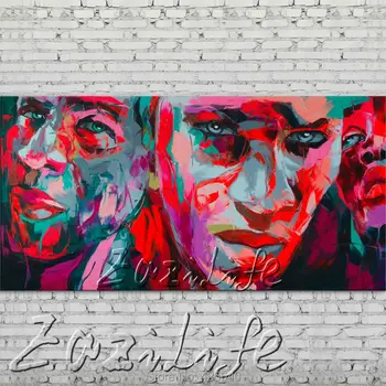 knife portrait Face Oil painting Character figure canva Hand painted Francoise Nielly Art picture room87
knife portrait Face Oil painting Character figure canva Hand painted Francoise Nielly Art picture room87