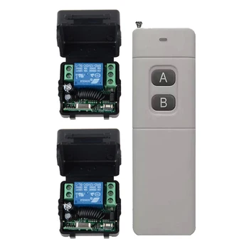 DC 12V 10A 1CH Wireless Remote Control System Power Tansmitter 2 Receivers Entrance Guard Door Lighting Switch
DC 12V 10A 1CH Wireless Remote Control System Power Tansmitter 2 Receivers Entrance Guard Door Lighting Switch