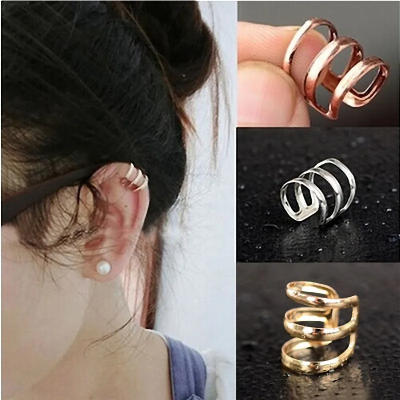 New Style Earrings Punk Rock Ear Clip Cuff Wrap Earrings Bijoux Jewelries Ornaments Fantastic Earring Oorbellen Pendientes
New Style Earrings Punk Rock Ear Clip Cuff Wrap Earrings Bijoux Jewelries Ornaments Fantastic Earring Oorbellen Pendientes